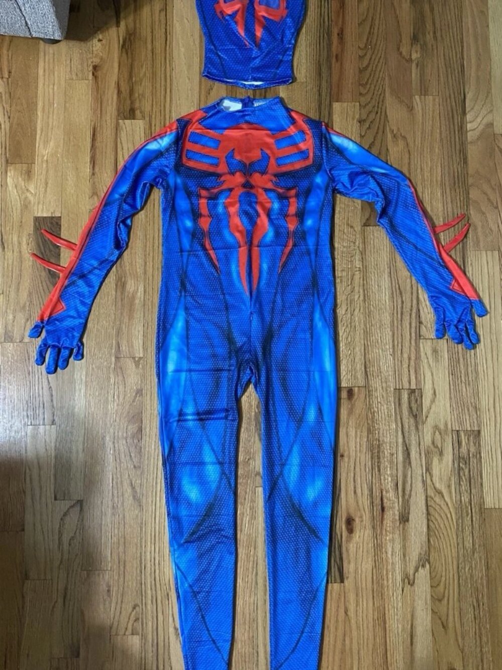 Marvel Spider-Man 2099 Across Spiderverse Halloween Costume Boys Medium 8-10